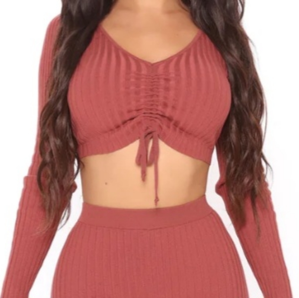 Small crop top sweater